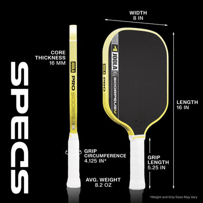JOOLA Scorpeus Pro V Anna Bright Pickleball Paddle