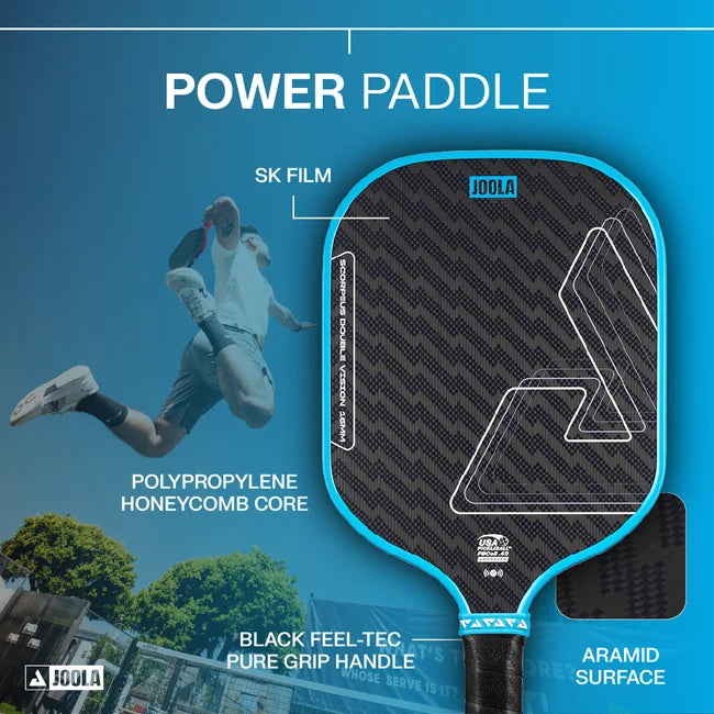 JOOLA Scorpeus Double Vision Pickleball Paddle