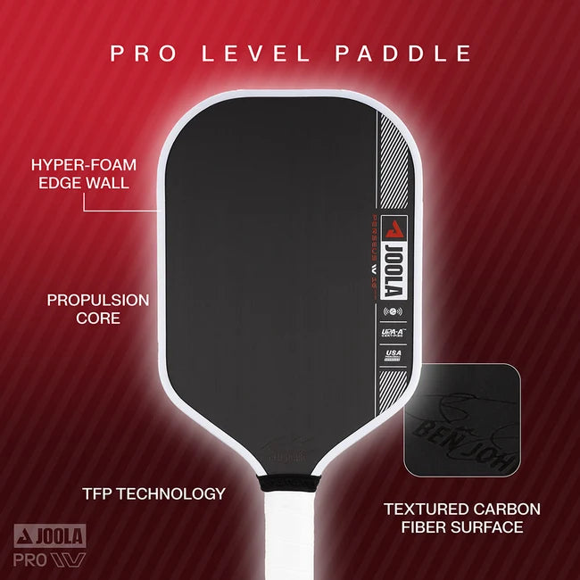 JOOLA Perseus Pro IV Ben Johns Pickleball Paddle