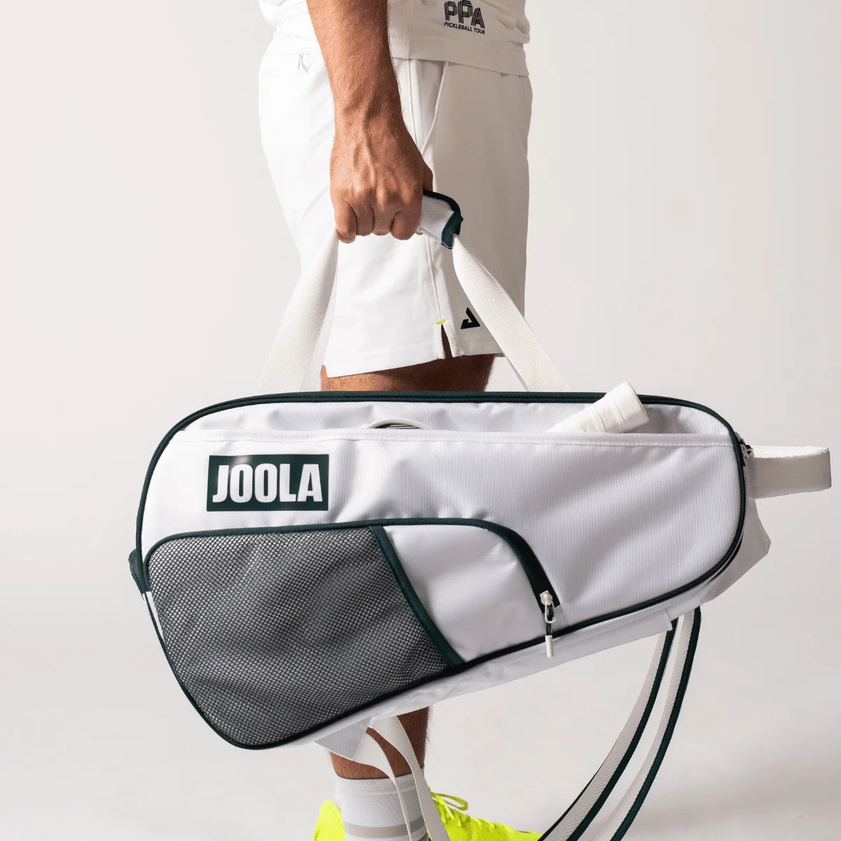 JOOLA Tour Elite Pro Pickleball Bag - Black/Yellow