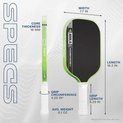 JOOLA Kosmos Pro V Federico Staksrud - Surge Green - 16mm
