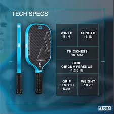 JOOLA Scorpeus Double Vision - Bolt Blue - 16mm